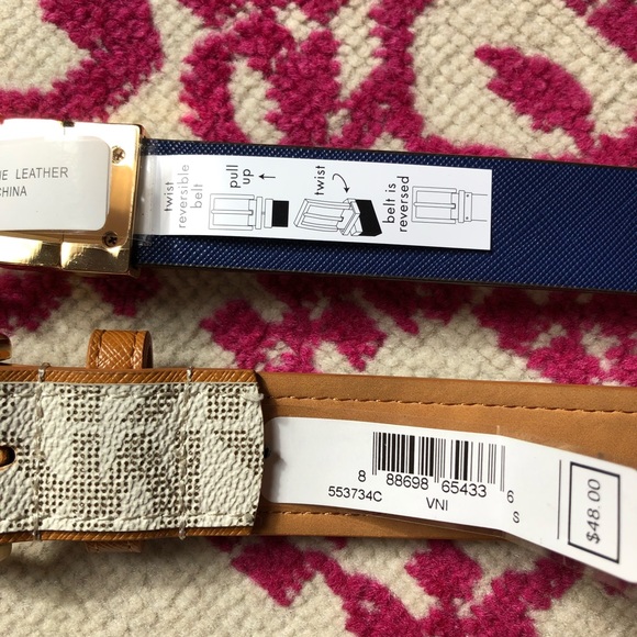 MK white size small belt - Picture 3 of 3